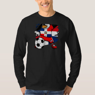 Camiseta Hinchas de fútbol Dab Penguin República Dominicana