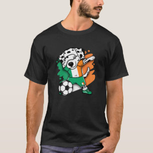 Camiseta Hinchas de fútbol Dabbing Dalmatian Ireland