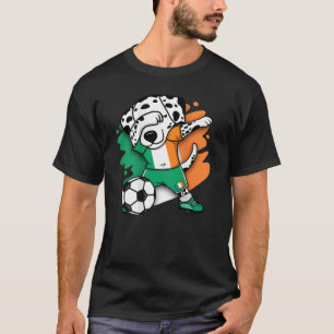 Camiseta Hinchas de fútbol Dabbing Dalmatian Ireland