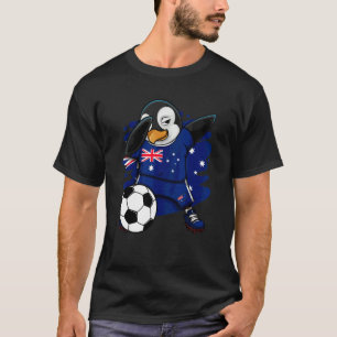 Camiseta Hinchas de fútbol de Australia Dabbing Penguin