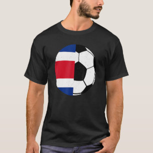 Camiseta Hinchas de fútbol de Bandera de Costa Rica Costa R