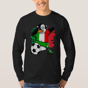 Camiseta Hinchas de fútbol de Dabbing Penguin Italia Pies d