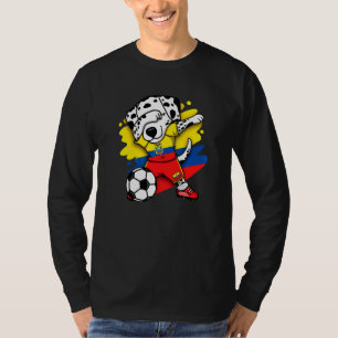 Camiseta Hinchas de fútbol de Ecuador Dabbing Dalmatian