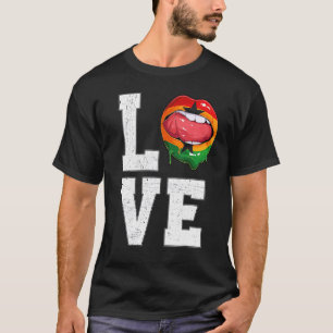 Camiseta Hinchas de fútbol de Ghana aman a Ghana