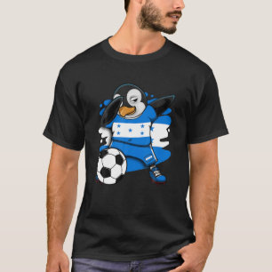 Camiseta Hinchas de fútbol de Honduras Dabbing Penguin