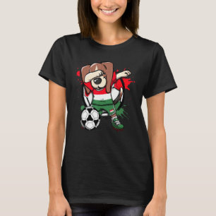 Camiseta Hinchas de fútbol de Hungría de Beagle Dabbing