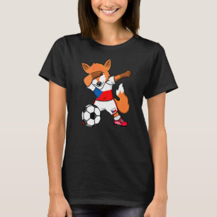 Camiseta Hinchas de fútbol de la República Checa de Fox Dab