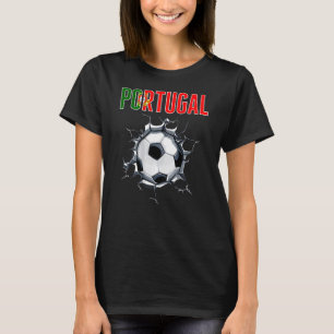 Camiseta Hinchas De Fútbol De Portugal - Fútbol Portugués E