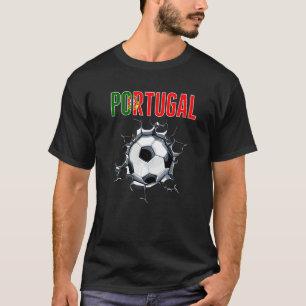 Camiseta Hinchas De Fútbol De Portugal - Fútbol Portugués E