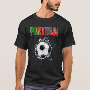 Camiseta Hinchas De Fútbol De Portugal - Fútbol Portugués E