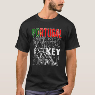 Camiseta Hinchas De Hockey Sobre Hielo De Portugal