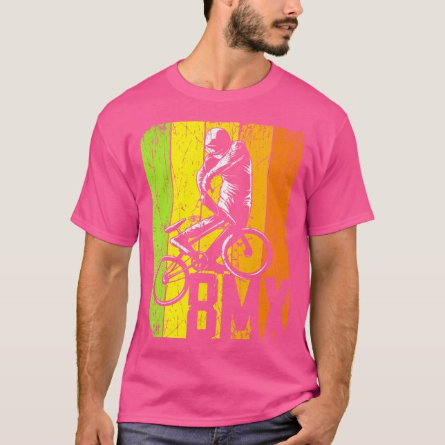 Camiseta Hinchas de la Bicicleta Bmx Juvenil Bmx (Anverso)