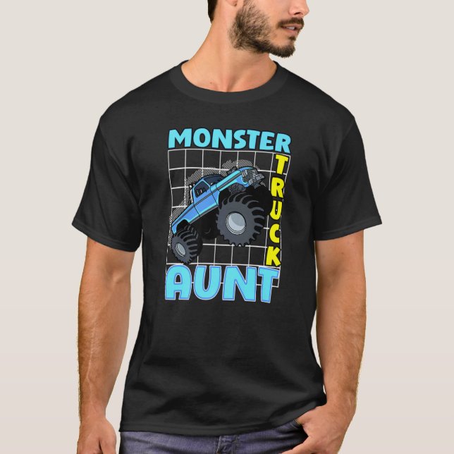 Camiseta Hinchas de la familia Monster Truck (Anverso)