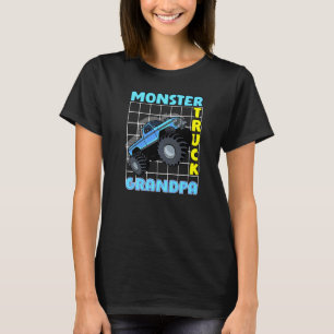 Camiseta Hinchas de la familia Monster Truck Abuelo Monster