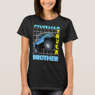 Camiseta Hinchas de la familia Monster Truck Brother