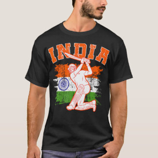 Camiseta Hinchas de la India de cricket camisean el crímen 