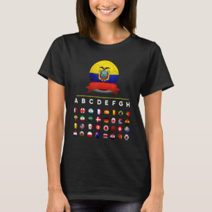 Camiseta Hinchas de la Selección de Fútbol de Ecuador
