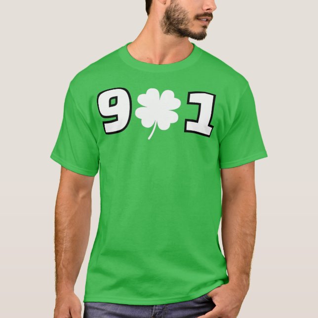Camiseta Hinchas de los tigres del Día de San Patricio (Anverso)