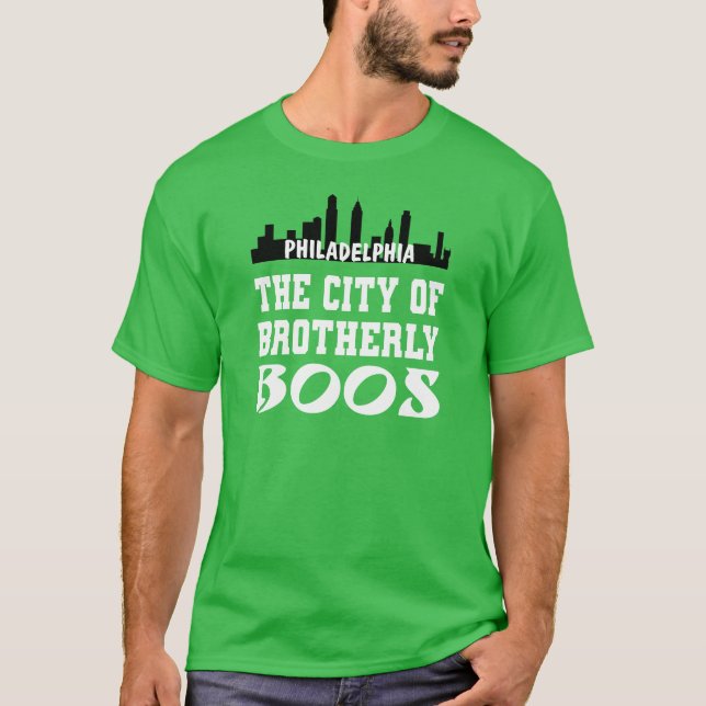 Camiseta Hinchas de Philly, la ciudad de los hermanos Boos (Anverso)