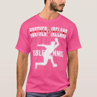 Camiseta Hinchas de tenis de mesa de Irlanda del Norte Irla