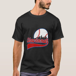 Camiseta Hinchas del Cincinnati City Downtown Skylines Base