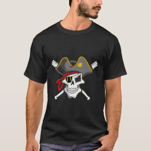 Camiseta Hinchas Del Cráneo Pirata De Béisbol De Pittsburgh