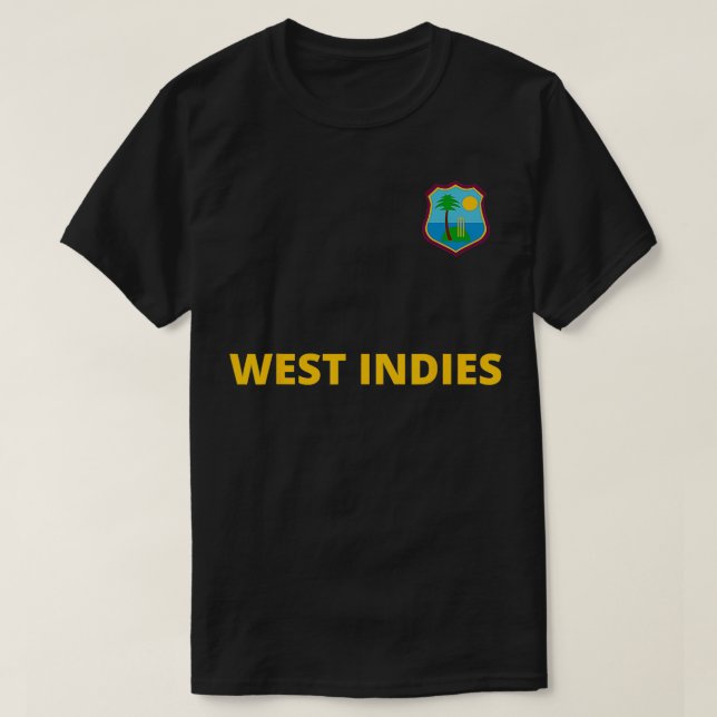 Camiseta Hinchas del equipo de críquet de las Indias Occide (Diseño del anverso)