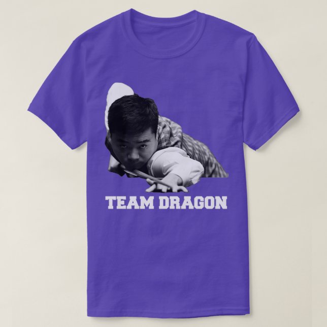 Camiseta Hinchas del equipo de Snooker Dragon Ding Junhui (Diseño del anverso)