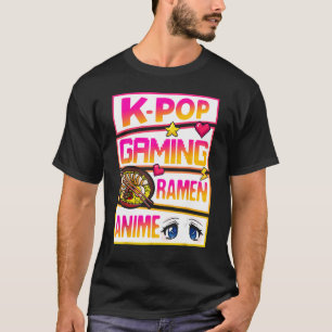 Camiseta Hinchas del K-Pop Gaming Ramen