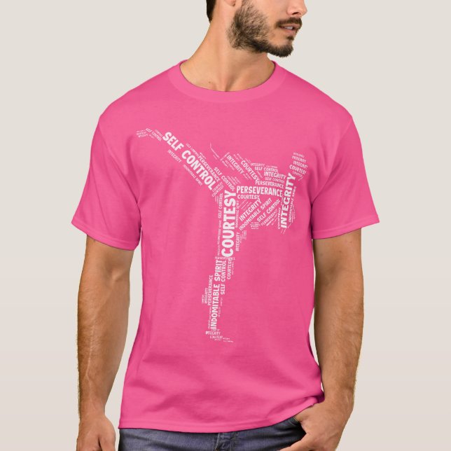 Camiseta Hinchas Del Taekwondo Equipo Taekwondo Uniform Tae (Anverso)