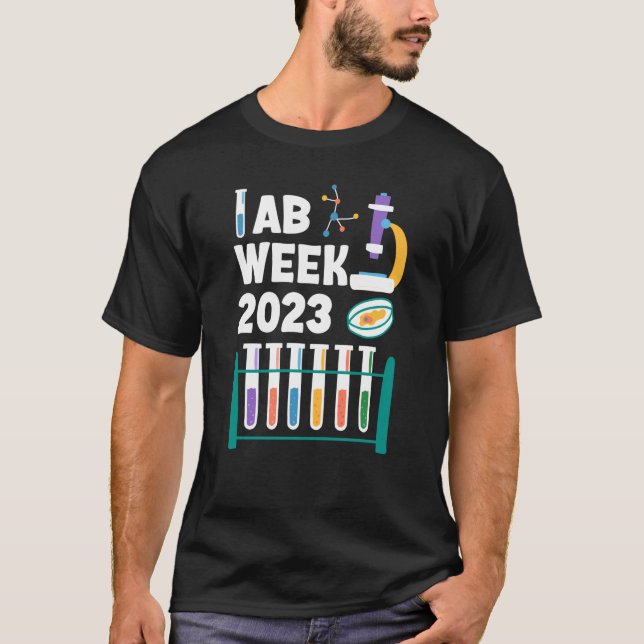 Camiseta Hinchas del técnico de laboratorio de Lab Week 202 (Anverso)