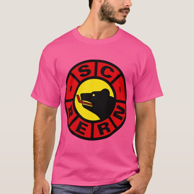 Camiseta Hinchas deportivos de hockey sobre hielo en Suiza (Anverso)