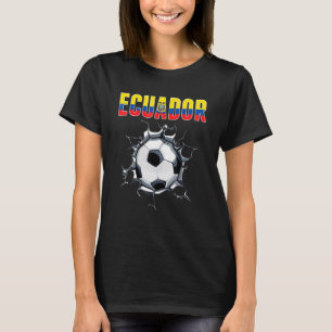 Camiseta Hinchas ecuatorianos de fútbol - El fútbol ecuator