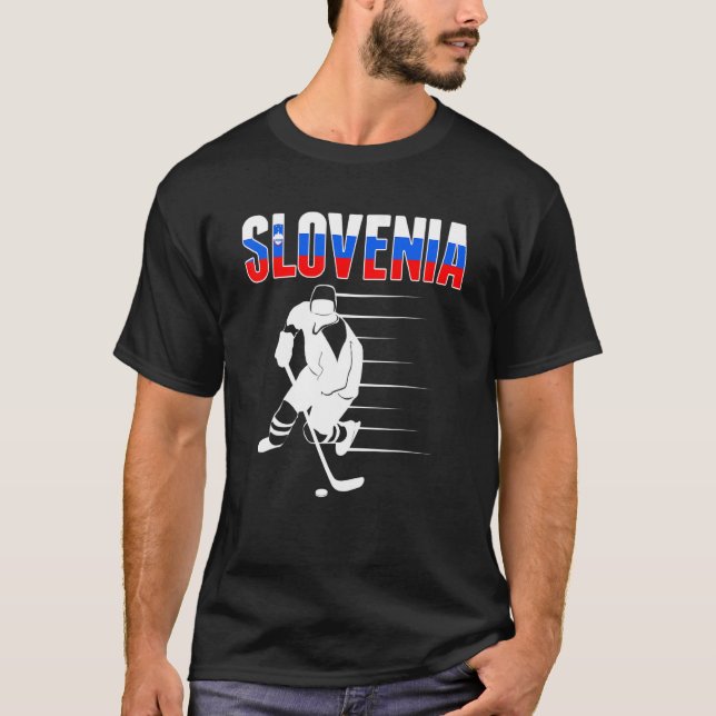 Camiseta Hinchas eslovenos de hockey sobre hielo S (Anverso)