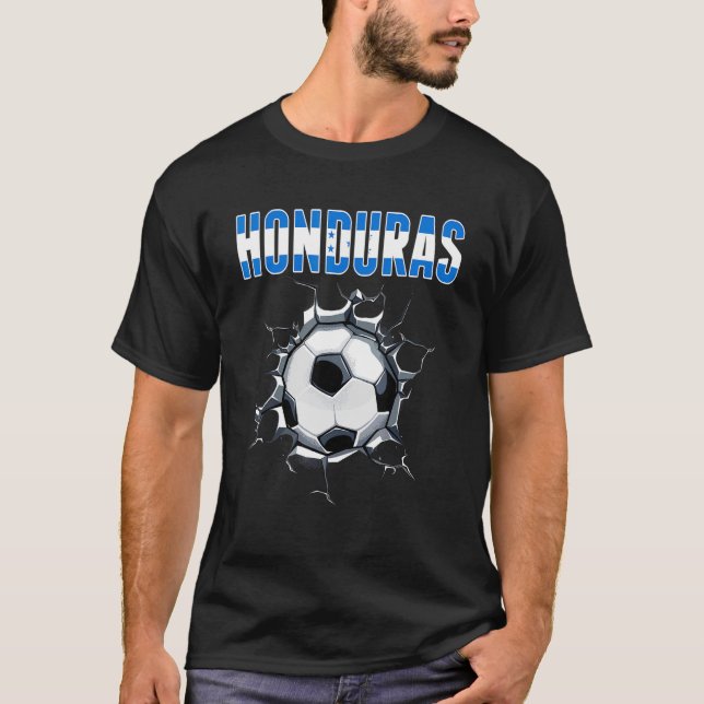 Camiseta Hinchas hondureños de fútbol en huelga (Anverso)