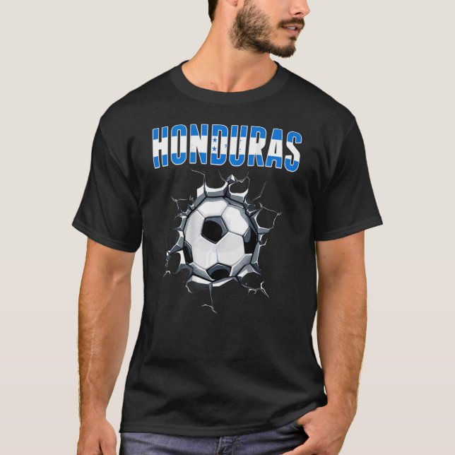 Camiseta Hinchas hondureños de fútbol en huelga (Anverso)