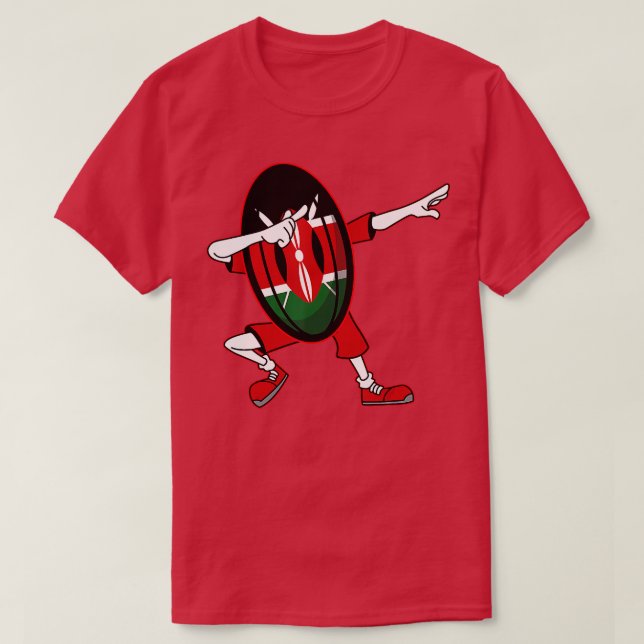Camiseta Hinchas kenianos Kit Jugadores Regalos Rugby Un de (Diseño del anverso)