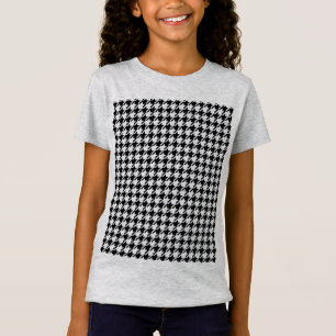 Camiseta Hinchazón en blanco y negro por Shirley Taylor