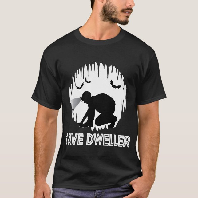 Camiseta Hinchera de cuevas - Espeleología de espeleología  (Anverso)