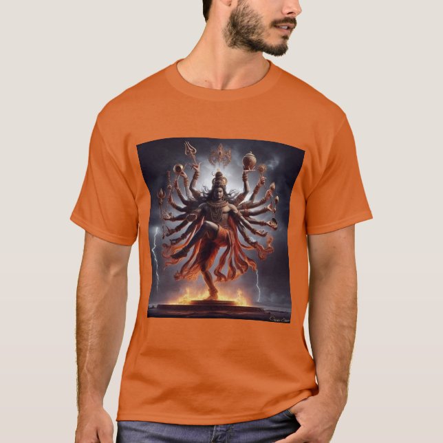 Camiseta Hindu davi (Anverso)