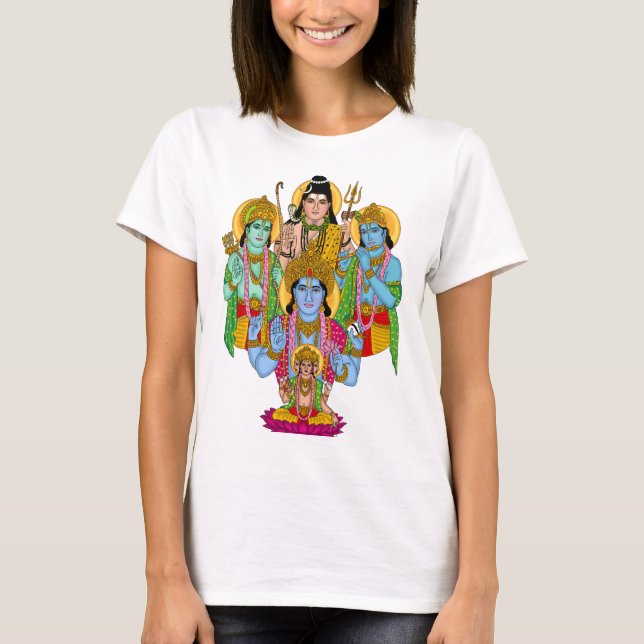 Camiseta Hindu Gods T-Shirt (Anverso)