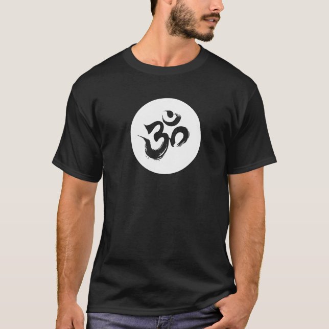 Camiseta Hindu Om Aum Symbol Yoga   (Anverso)