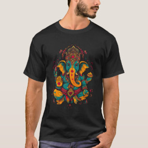 Camiseta Hinduismo del mito hindú de Ganesha