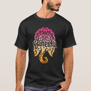 Camiseta Hinduismo Ganesha India Meditación Budismo Elephan