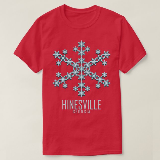 Camiseta Hinesville Georgia TShirt 3 (Diseño del anverso)