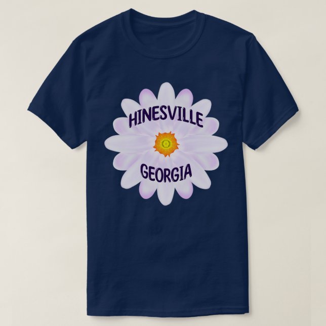 Camiseta Hinesville Georgia TShirt 4 (Diseño del anverso)