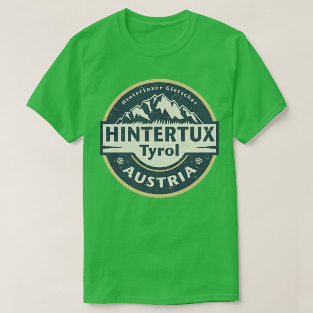 Camiseta Hintertux Tyrol Austria (Diseño del anverso)