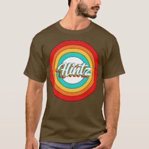 Camiseta Hintz Nombre Shirt Vintage Hintz Circle