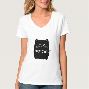 Camiseta HIP BLACK CAT   Diseño de aficionado de CATS