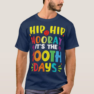 Camiseta Hip Hip Hooray Itx27s, el 100° Día del Hip escolar